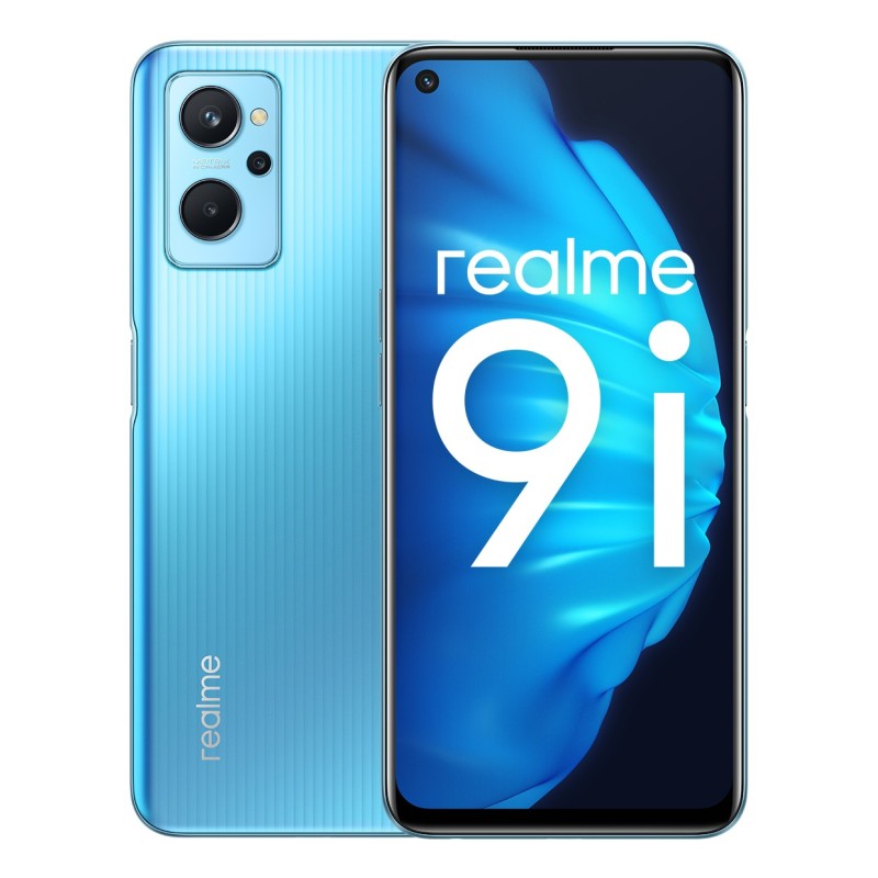 realme 9i 16,8 cm (6.6") SIM doble Android 11 4G USB Tipo C 4 GB 128 GB 5000 mAh Azul