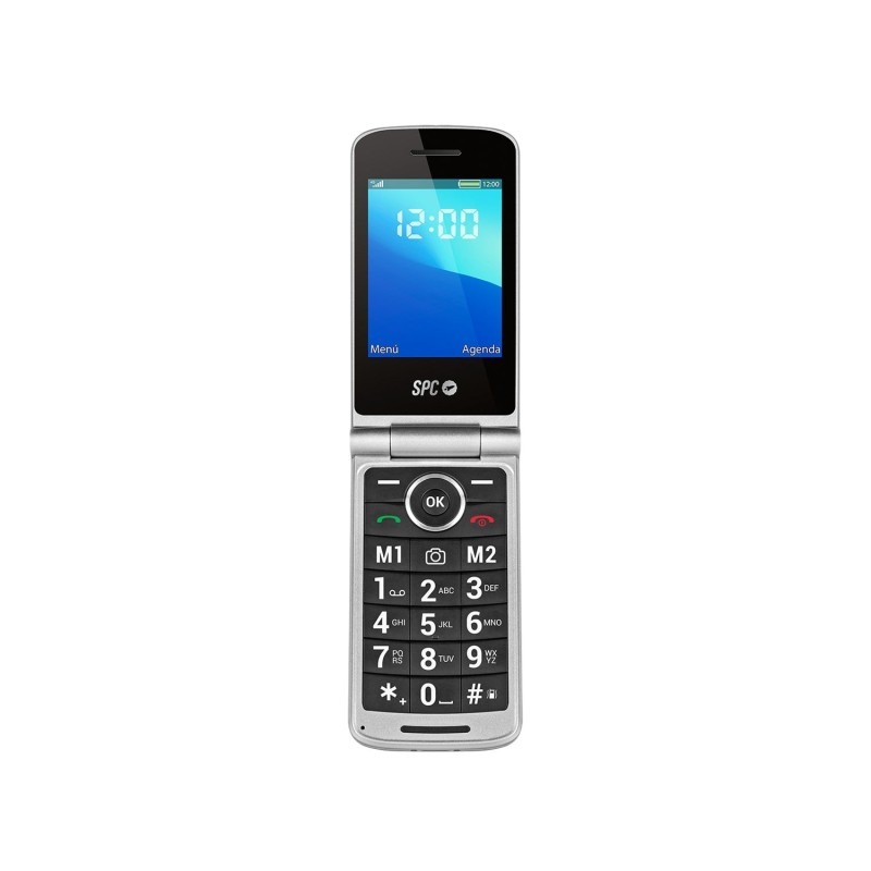 Teléfono para personas mayores SPC Prince 4G 7,11 cm (2.8") 130 g Negro, Plata