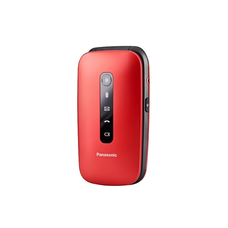 Panasonic KX-TU550 7,11 cm (2.8") Rojo Teléfono básico