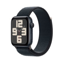 Apple Watch SE OLED 44 mm Digital 368 x 448 Pixeles Pantalla táctil Negro Wifi GPS (satélite)