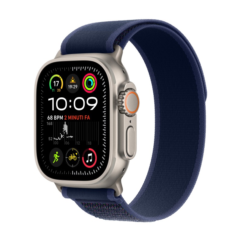 Apple Watch Ultra 2 OLED 49 mm Digital 410 x 502 Pixeles Pantalla táctil 4G Titanio Wifi GPS (satélite)