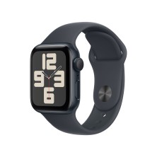 Apple Watch SE OLED 40 mm Digital 324 x 394 Pixeles Pantalla táctil Negro Wifi GPS (satélite)