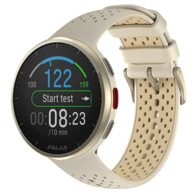 Smartwatch Polar Pacer Pro - Color Beige/Oro, Talla S-L