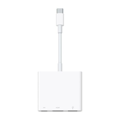 Adaptador Apple MJ1K2ZM/A replicador de puertos Blanco