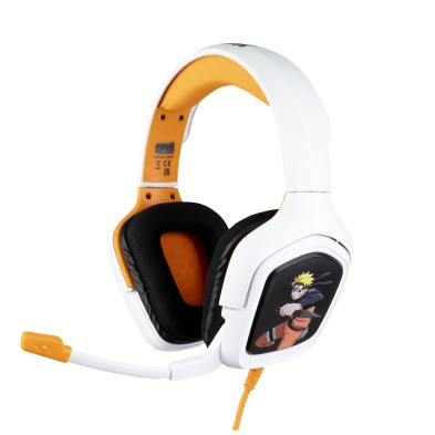 Auriculares Konix Naruto 80381117963 Diadema Juego Negro, Blanco, Amarillo