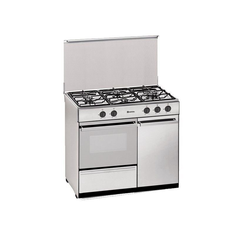 Meireles G 2940 V X Cocina independiente Gas Encimera de gas Acero inoxidable