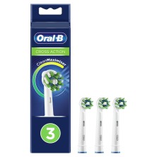 Oral-B CrossAction 80338444 cepillo de cabello 3 pieza(s) Blanco