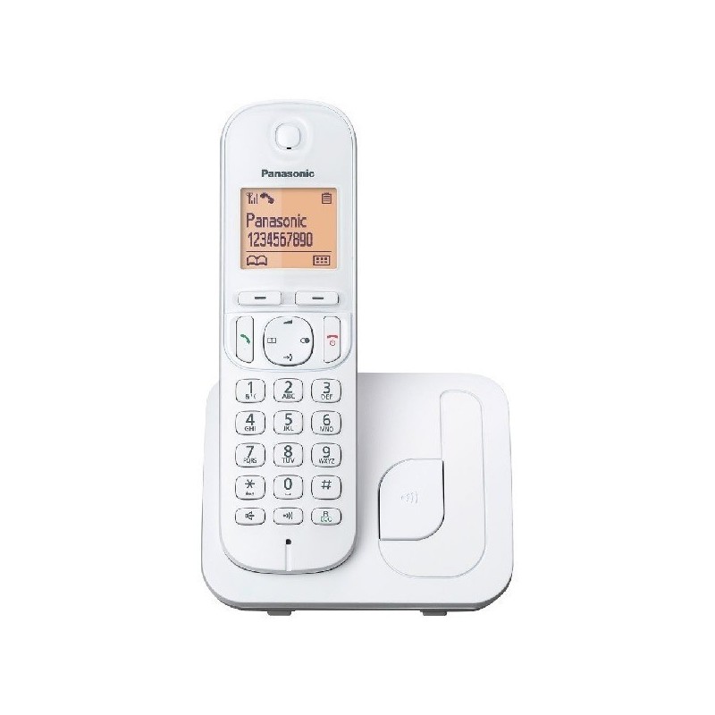 Panasonic KX-TGC210 Teléfono DECT Identificador de llamadas Blanco