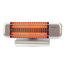 Orbegozo BP 0102 Plata 1200 W Calefactor eléctrico de cuarzo