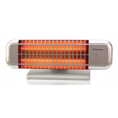 Orbegozo BP 0102 Plata 1200 W Calefactor eléctrico de cuarzo