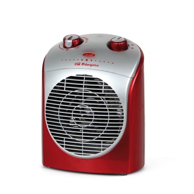 Orbegozo FH 5026 Interior Rojo, Plata 2200 W Ventilador eléctrico