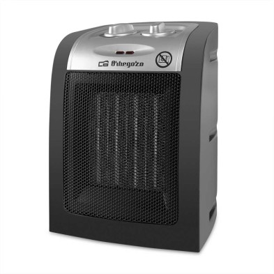 Orbegozo CR 5017 Interior Negro, Plata 1500 W Ventilador eléctrico