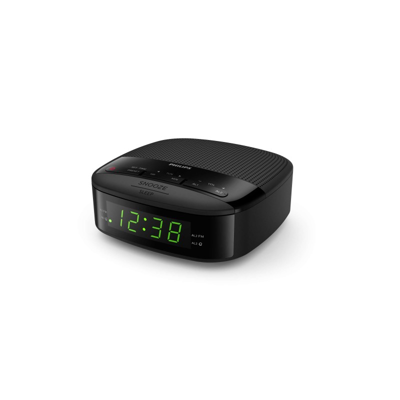 Philips TAR3205/12 radio Reloj Digital Negro