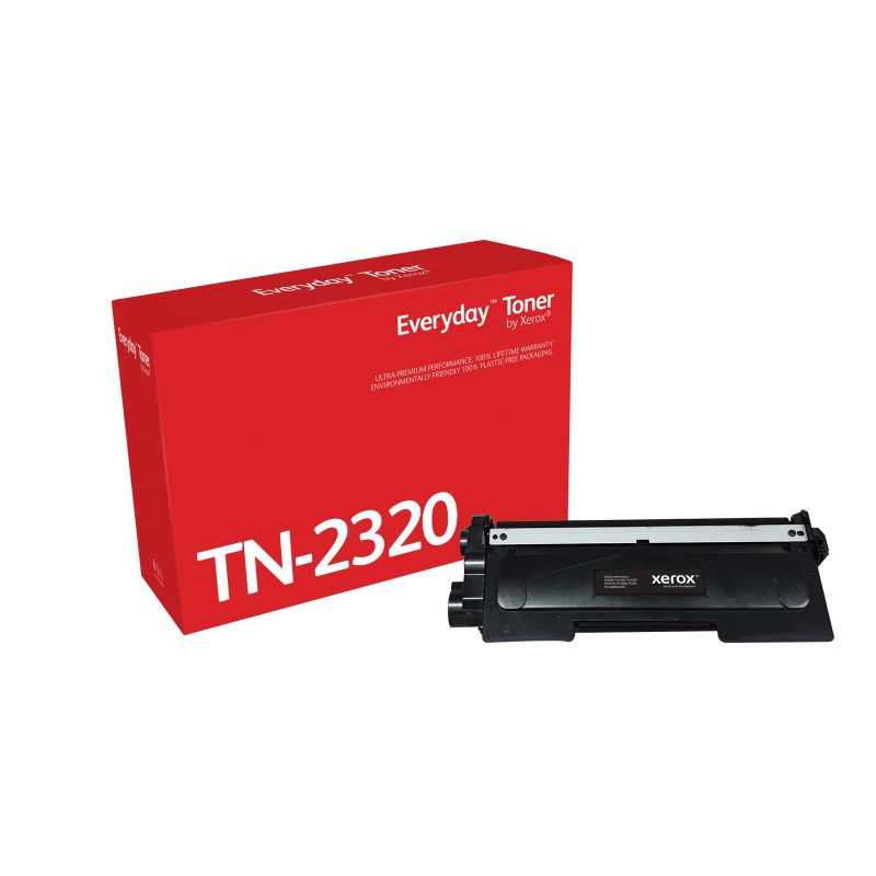 Everyday El tóner ™ Mono de Xerox es compatible con Brother TN2320, Capacidad estándar