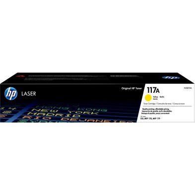 HP Cartucho de tóner Original Laser 117A amarillo