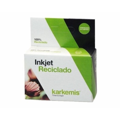 Cartucho De Tinta Karkemis Reciclado Negro