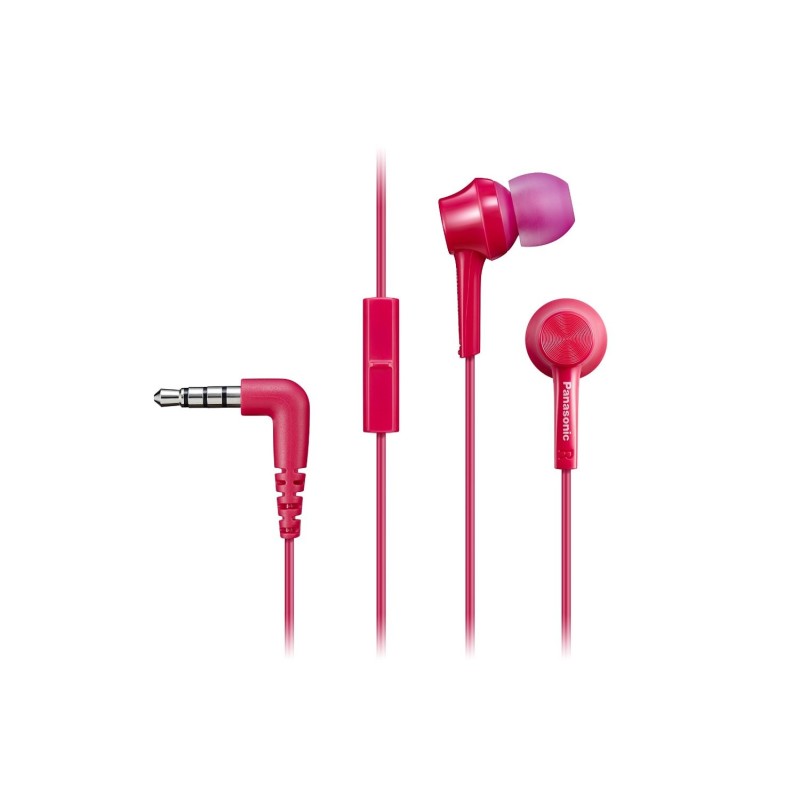 Panasonic RPTCM105EP auricular y casco Auriculares Alámbrico Dentro de oído Llamadas/Música Rosa