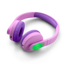 Philips TAK4206PK/00 auricular y casco Auriculares Inalámbrico y alámbrico Diadema Llamadas/Música USB Tipo C Bluetooth Rosa