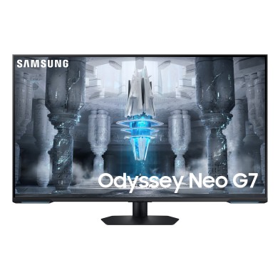 Samsung S43CG700NU pantalla para PC 109,2 cm (43") 3840 x 2160 Pixeles 4K Ultra HD LED Negro, Blanco