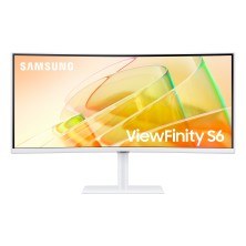 Samsung S65TC LED display 86,4 cm (34") 3440 x 1440 Pixeles UltraWide Quad HD Blanco