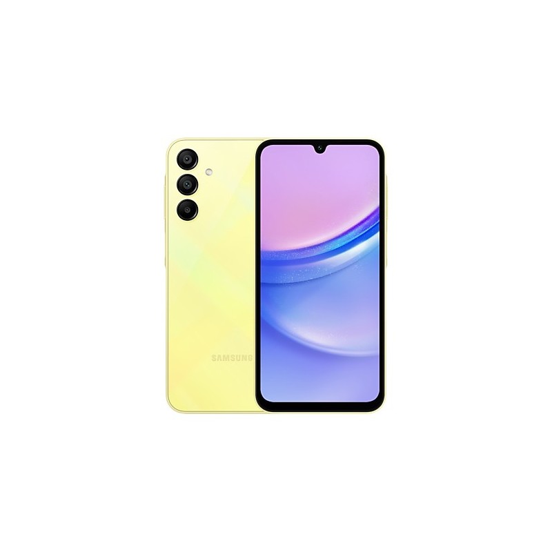 Samsung Galaxy A15 16,5 cm (6.5") Ranura híbrida Dual SIM 4G USB Tipo C 4 GB 128 GB 5000 mAh Amarillo