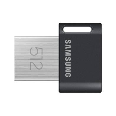 Samsung MUF-512AB unidad flash USB 512 GB USB tipo A 3.2 Gen 1 (3.1 Gen 1) Negro, Acero inoxidable