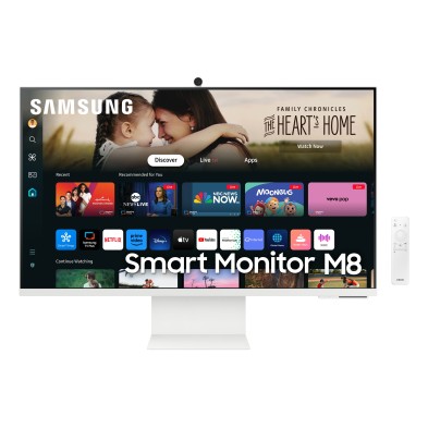 Samsung M80D pantalla para PC 81,3 cm (32") 3840 x 2160 Pixeles 4K Ultra HD LED Blanco