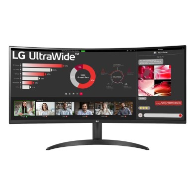 LG 34WR50QK-B pantalla para PC 86,4 cm (34") 3440 x 1440 Pixeles Wide Quad HD Negro