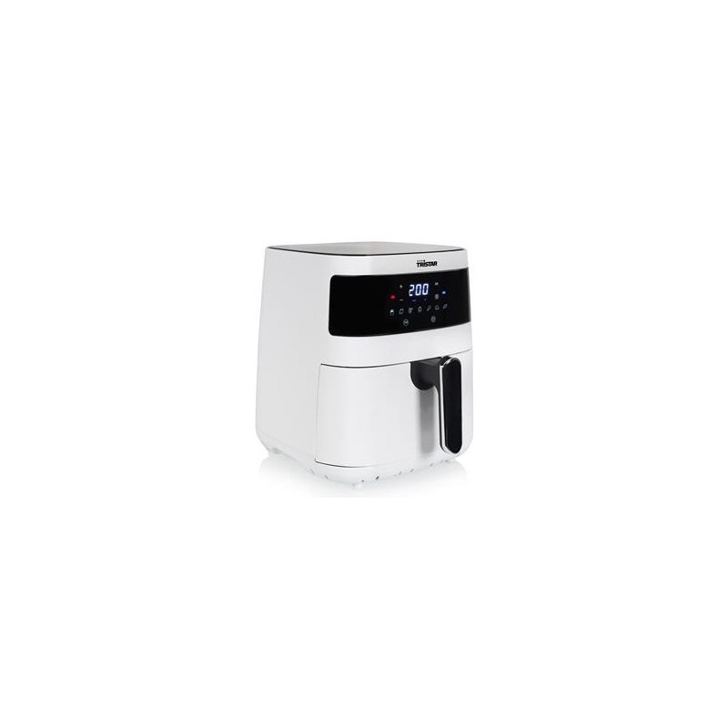 Tristar FR-9069PR freidora Sencillo 5,5 L Independiente 1600 W Freidora de aire caliente Negro, Blanco