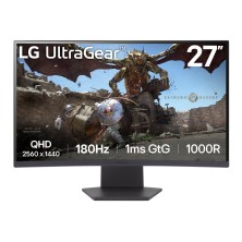 LG 27GS60QC-B pantalla para PC 68,6 cm (27") 2560 x 1440 Pixeles Full HD LCD Negro