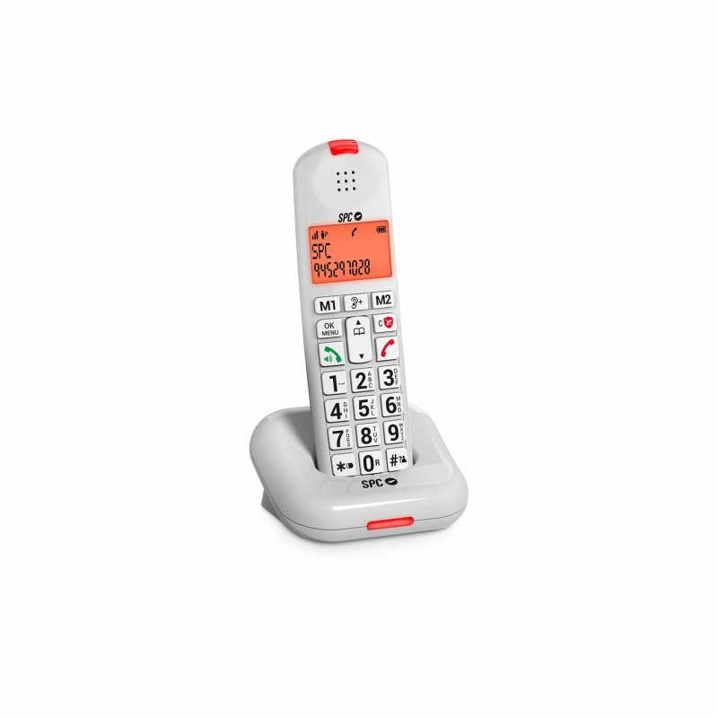 Telefono inalambrico SPC Comfort Kairo Teléfono DECT Identificador de llamadas Blanco