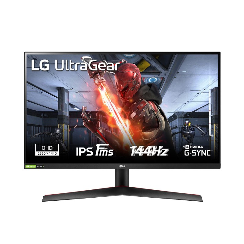 LG 27GN800P-B.AEU LED display 68,6 cm (27") 2560 x 1440 Pixeles Quad HD Negro