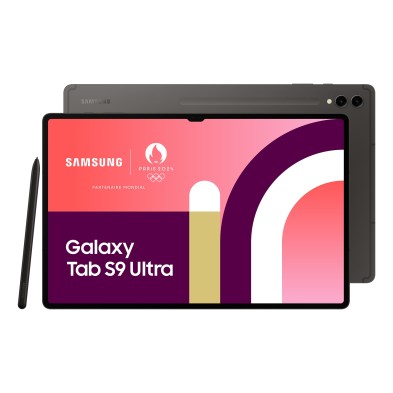 Samsung Galaxy Tab S9 Ultra SM-X910N Qualcomm Snapdragon 256 GB 37,1 cm (14.6") 12 GB Wi-Fi 6 (802.11ax) Android 13 Grafito