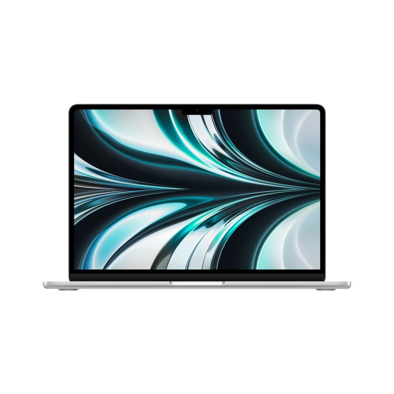 Apple MacBook Air Apple M M2 Portátil 34,5 cm (13.6") 8 GB 256 GB SSD Wi-Fi 6 (802.11ax) macOS Monterey Plata