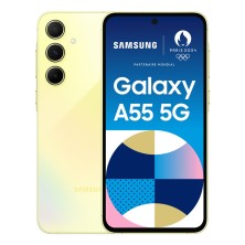 Samsung Galaxy A55 5G 16,8 cm (6.6") Ranura híbrida Dual SIM Android 14 USB Tipo C 8 GB 256 GB 5000 mAh Amarillo