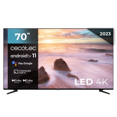 Televisor Cecotec ALU20070 177,8 cm (70") 4K Ultra HD Smart TV Negro