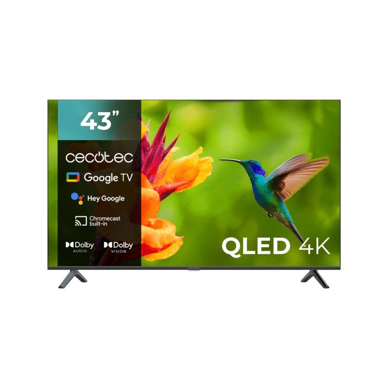 Televisor Cecotec 00979  109,2 cm (43") 4K Ultra HD Smart TV Wifi Negro