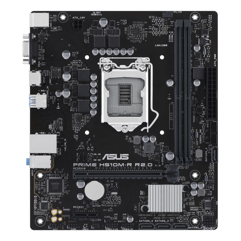 Placa base ASUS Prime H510M-R R2.0 Intel H470 LGA 1200 Socket H5 micro ATX