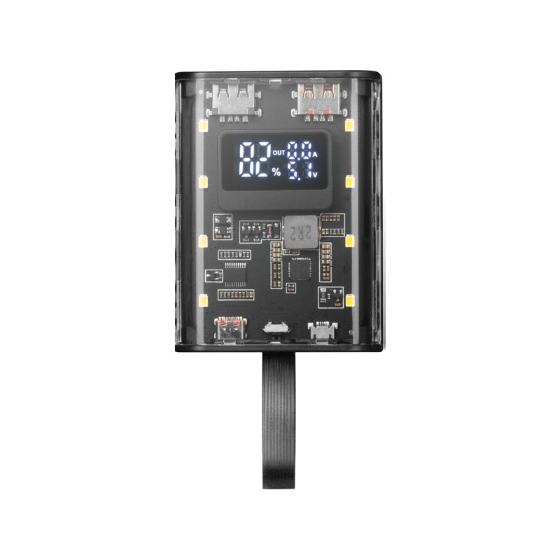 Batreria portatil Mars Gaming MPK-10K Ión de litio 10000 mAh Negro