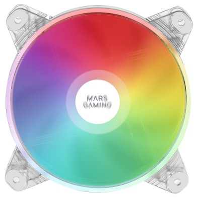 Ventilador Mars Gaming MFD  PC 120mm Transparente