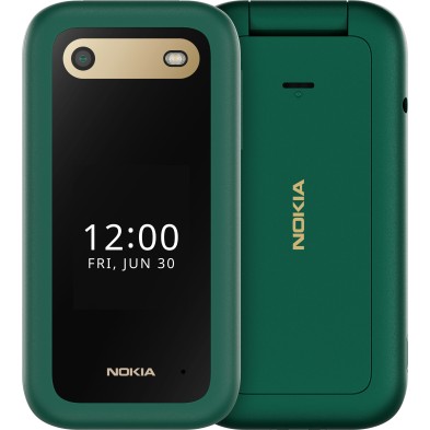 Nokia 2660 Flip 4G 711 cm 2.8" 123 g Verde Teléfono básico