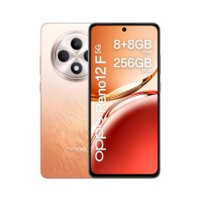 OPPO Reno12 F 5G 169 cm 6.67" SIM doble Android 14 USB Tipo C 8 GB 256 GB 5000 mAh Ámbar Naranja