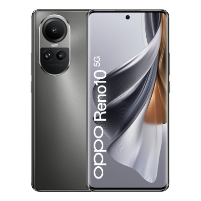 OPPO Reno 10 5G 17 cm 6.7" SIM doble Android 13 USB Tipo C 8 GB 256 GB 5000 mAh Gris Plata