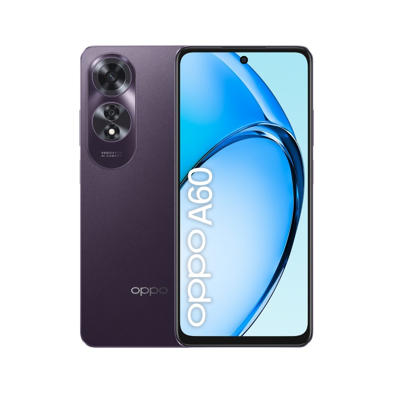 OPPO A60 169 cm 6.67" SIM doble Android 14 4G USB Tipo C 8 GB 256 GB 5000 mAh Púrpura