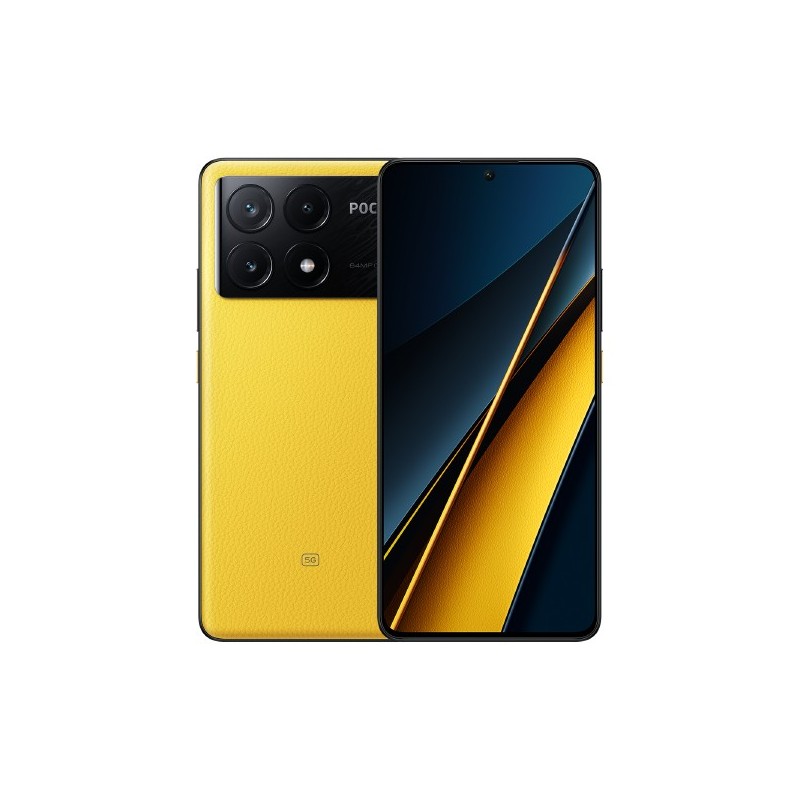 POCO X6 Pro 5G 169 cm 6.67" SIM doble USB Tipo C 12 GB 512 GB 5000 mAh Amarillo