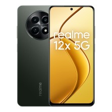 realme 12x 169 cm 6.67" SIM doble Android 14 5G USB Tipo C 8 GB 256 GB 5000 mAh Negro