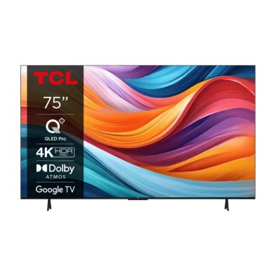 Televisor TCL T7B 75T7B  1905 cm 75" 4K Ultra HD Smart TV Wifi Titanio 450 cd / m²