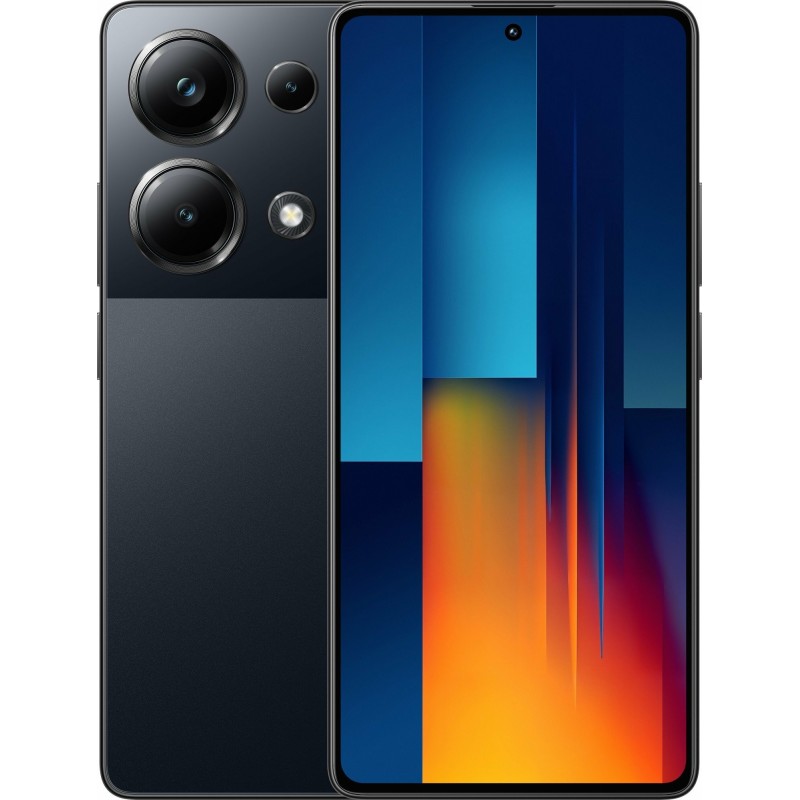 Xiaomi POCO M6 Pro 169 cm 6.67" Ranura híbrida Dual SIM Android 13 4G USB Tipo C 12 GB 512 GB 5000 mAh Negro