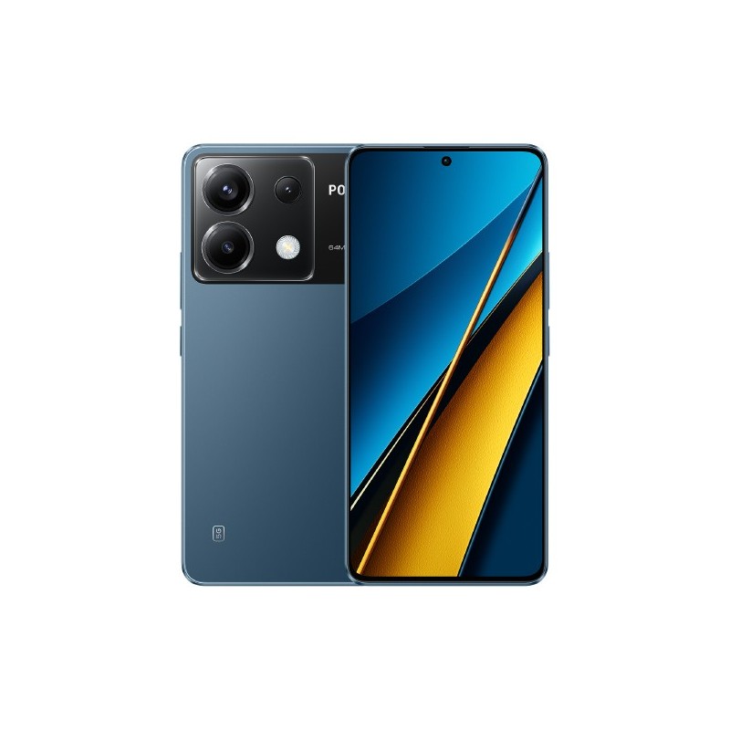 Xiaomi Poco X6 169 cm 6.67" SIM doble 5G USB Tipo C 8 GB 256 GB 5100 mAh Azul