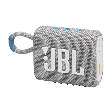 Altavoz Portátil Jbl Go 3 Eco  Estéreo Azul, Blanco 4,2 W